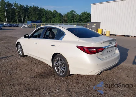 2018 Infiniti Q50 3.0T Luxe from USA, damaged, VIN JN1EV7AR0JM445557